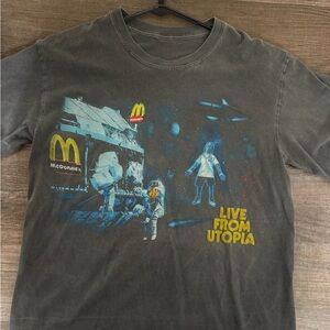 Cactus Jack by Travis Scott Utopia Space Tee - Gray